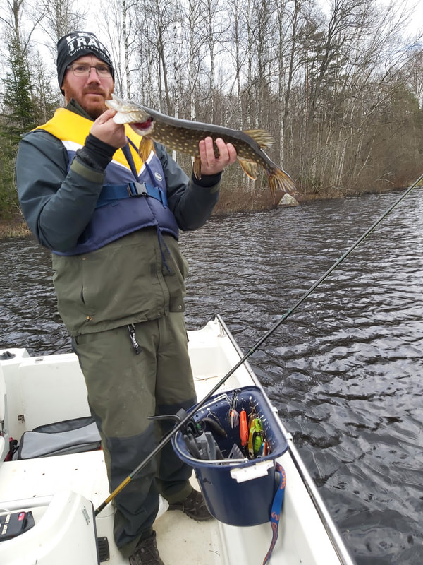 fiska gädda i småland